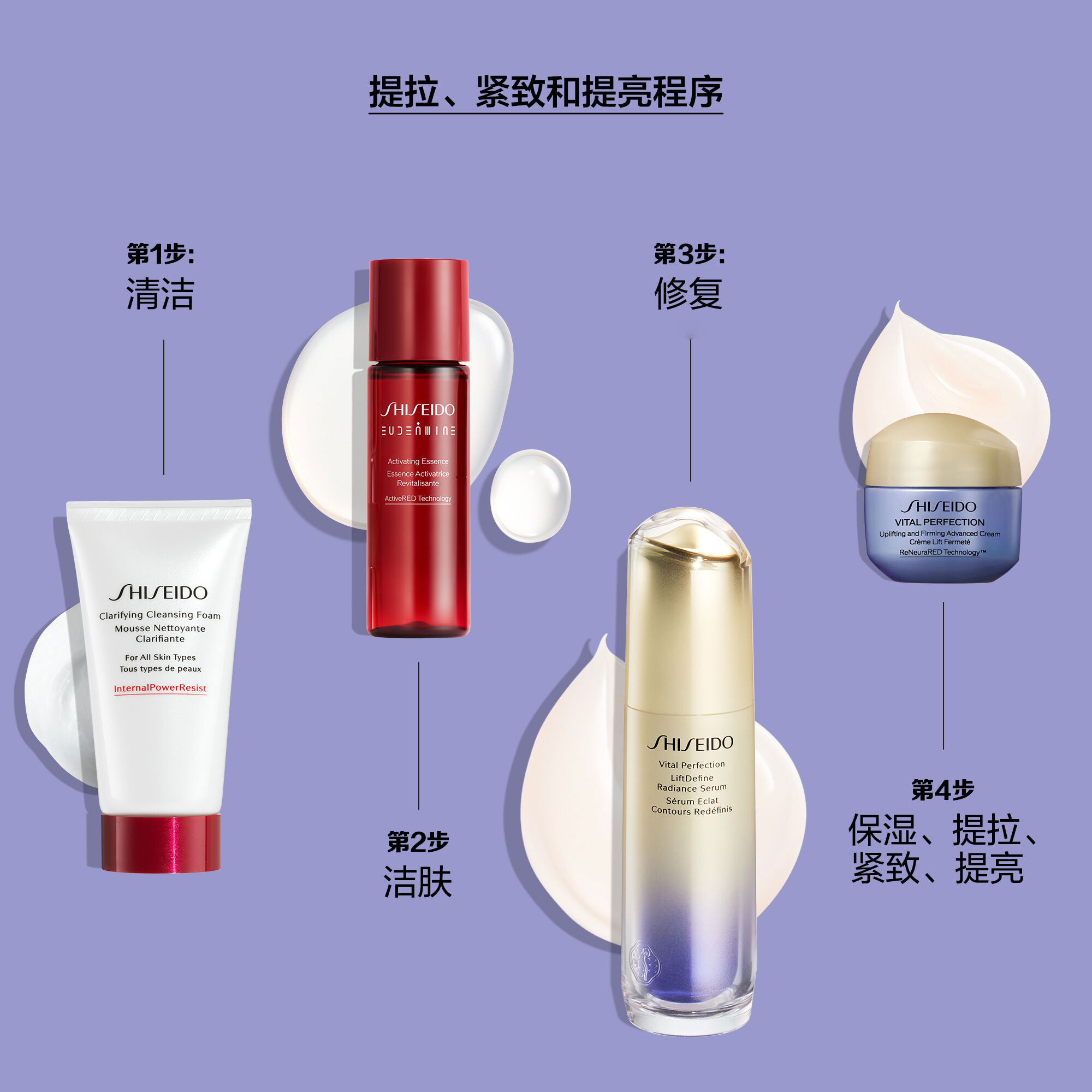 Vital Perfection Firming Serum Skincare Kit | SHISEIDO