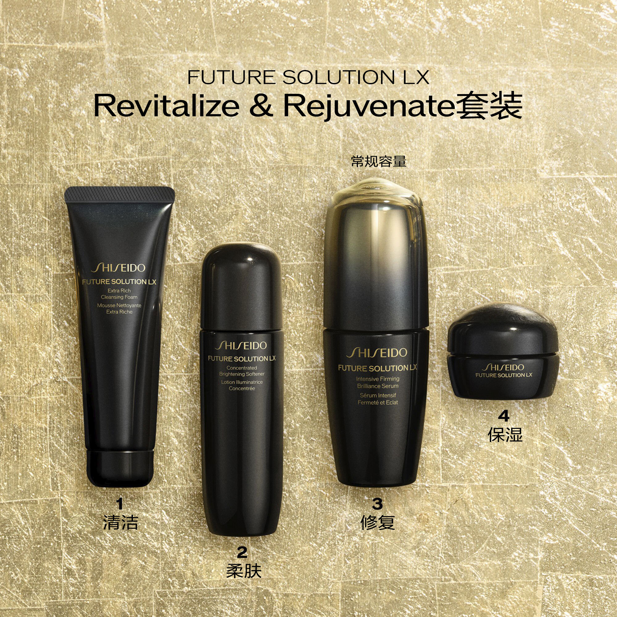 资生堂Future Solution LX焕活再生套装