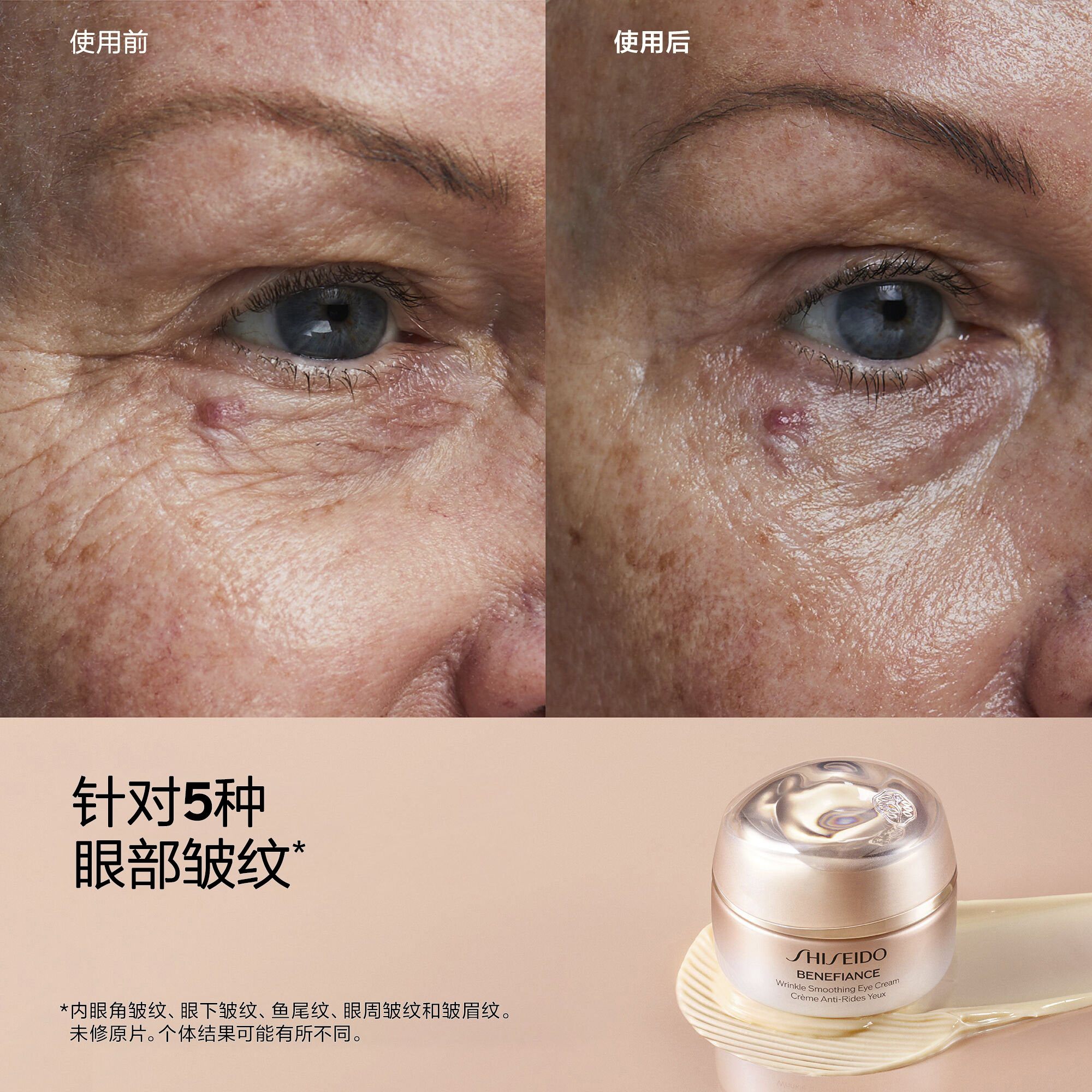 Wrinkle Smoothing Eye Cream,