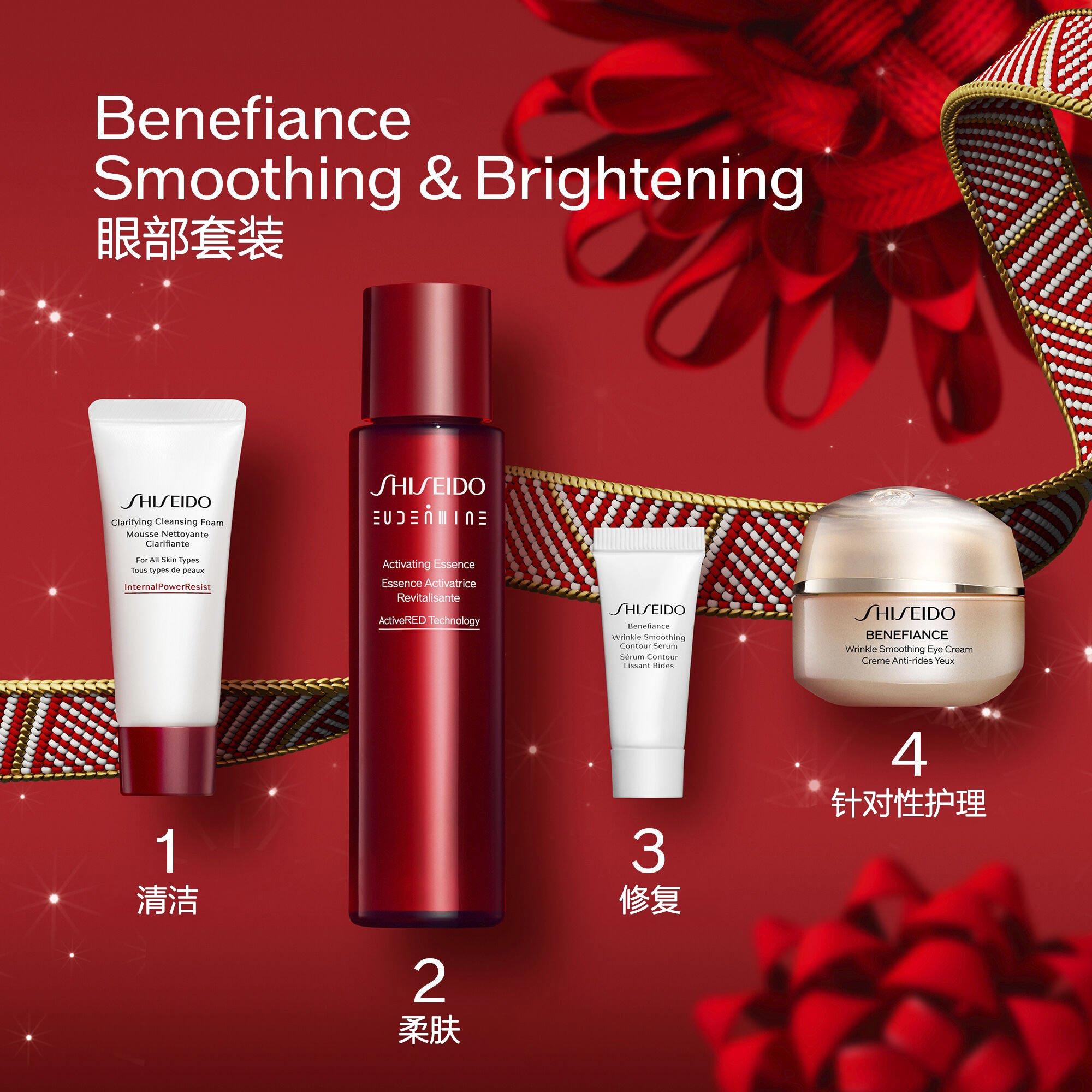 Benefiance Smoothing & Brightening Eyess套装（价值125美元），