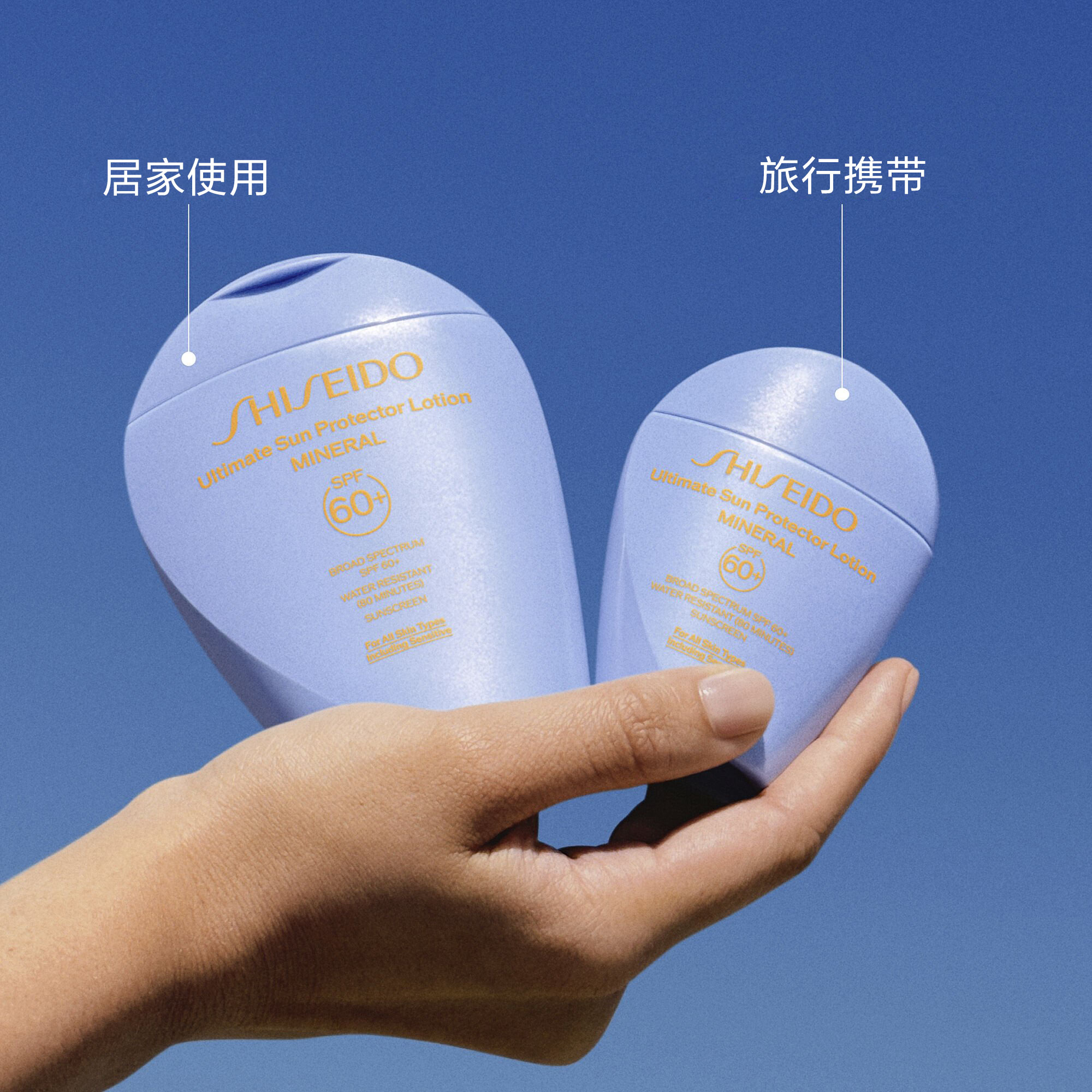 Sun Protector Lotion Mineral SPF 60+，