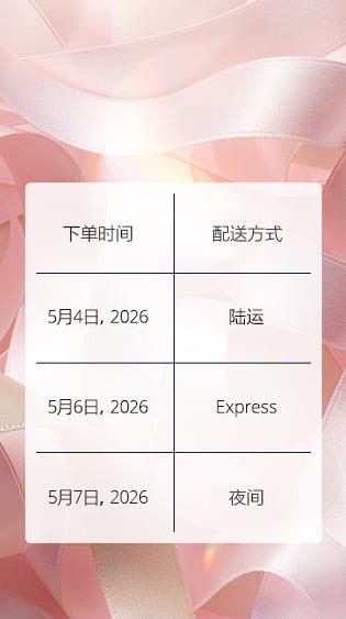 2026​​​​​​​年母亲节配送时间安排